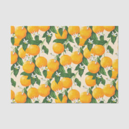 Orangen Seidenpapier