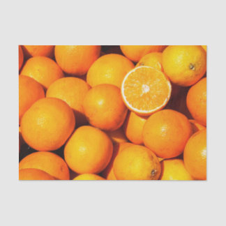 Orangen-Seidenpapier Seidenpapier