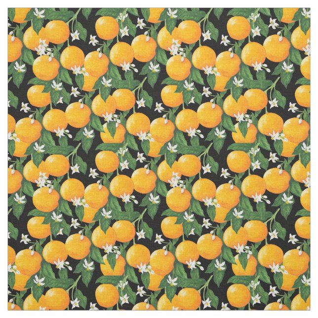 Orangen Stoff (Muster)