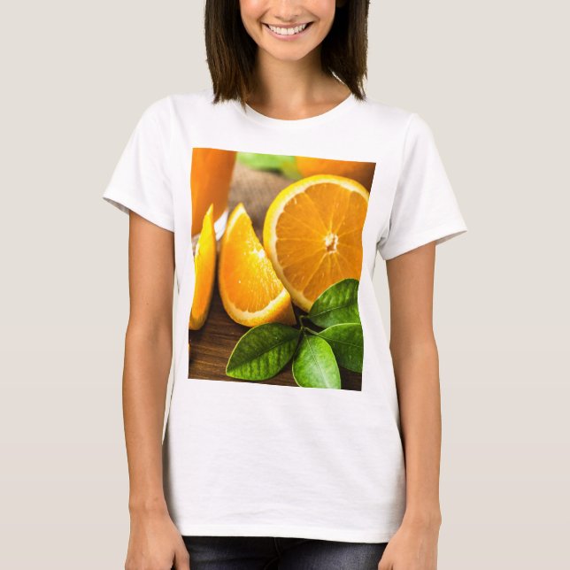 Orangen T-Shirt (Vorderseite)