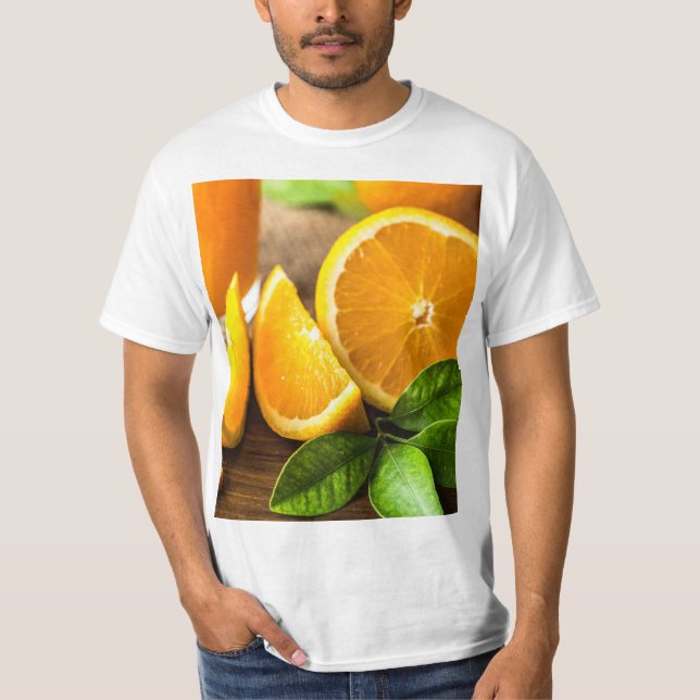 Orangen T-Shirt (Vorderseite)