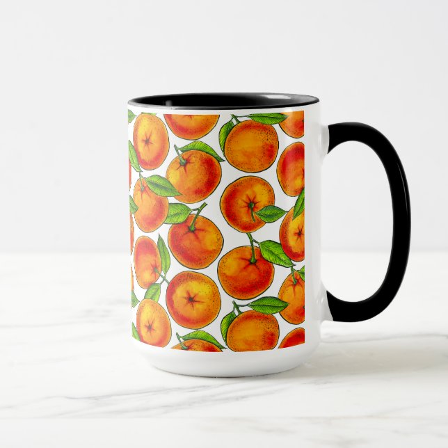 Orangen Tasse (Rechts)