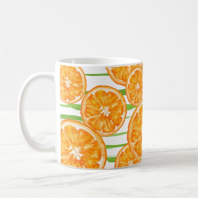 Orangen Tasse (Links)