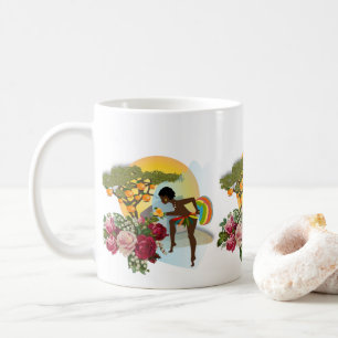 Orangen-Tasse Kaffeetasse