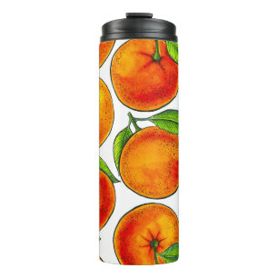 Orangen Thermosbecher