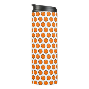 Orangen Thermosbecher