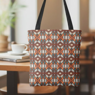 Orangen, Türkis, Brauner Stamm Inspiriert