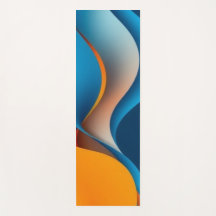 Orangen- und Blauwellen