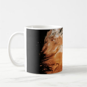 Orangen- und Weißrauchen Kaffeetasse