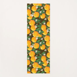 Orangen Yogamatte