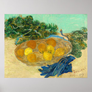 Orangen, Zitronen - Vincent van Gogh Kunstposter Poster