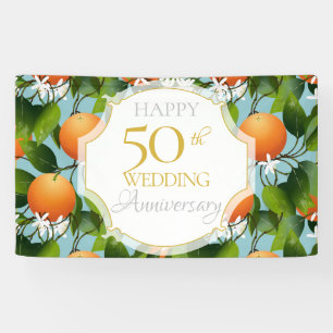 Orangen Zitrusfrüchte Früchte Blumenfrucht Anniver Banner