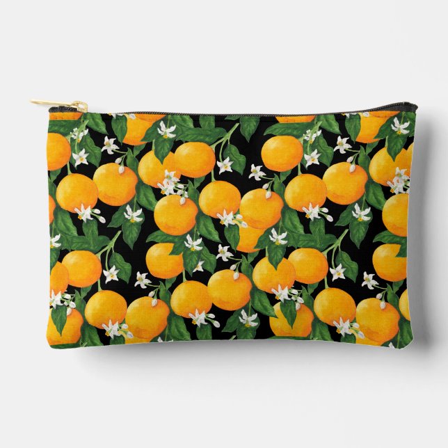 Orangen Zubehörtasche (Vorderseite)