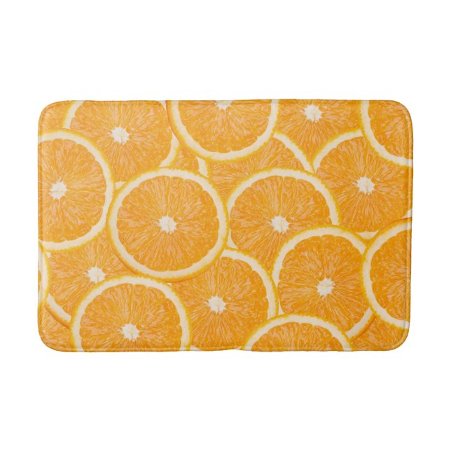 Orangenbadematten Badematte (Vorderseite)