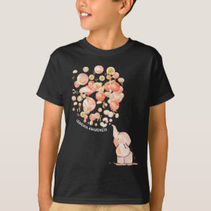 Orangenblasen Leukämie Bewusstsein T-Shirt