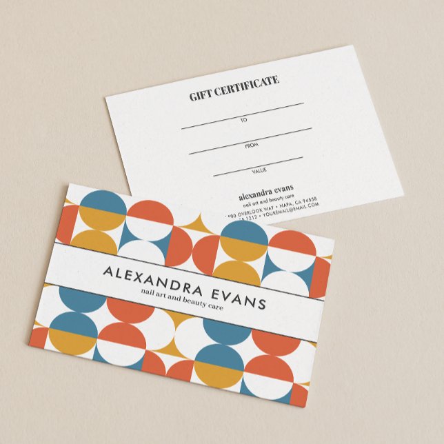 Orangenblau-gelbes Geschäft des Mittelalters (Von Creator hochgeladen)