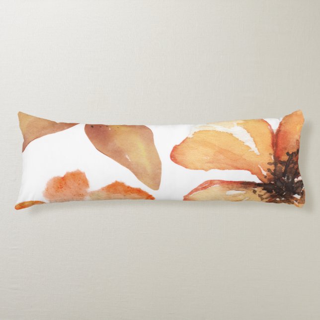 Orangenblüte Seitenschläferkissen (Vorderseite)