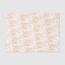 Orangenblüte zeichnend Kunst gemustert