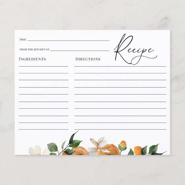 Orangenblüten Brautparty Rezept (Vorderseite)