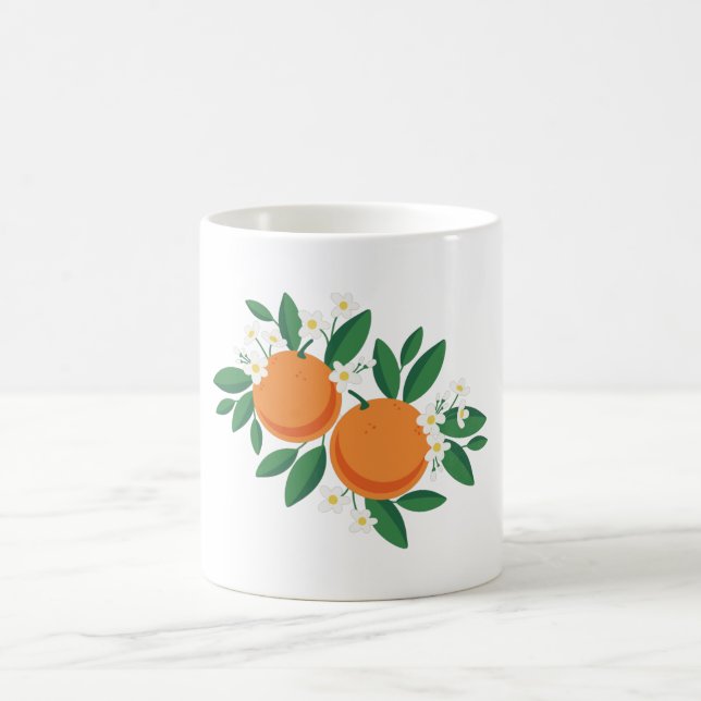 Orangenblüten Kaffeetasse (Mittel)