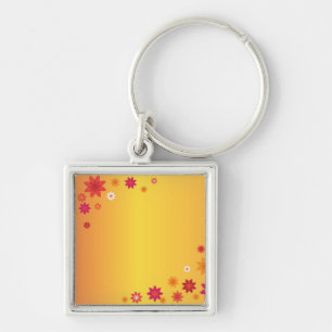 Orangenblüten Schlüsselanhänger