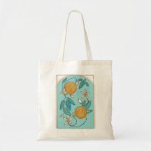 Orangenblüten-Tasche