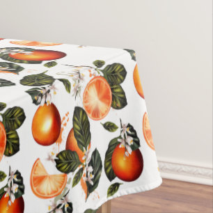 Orangenblüten Tischdecke