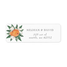 Orangenblüten-Zitrus-Botanik-Hochzeit