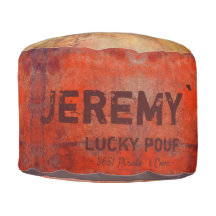 Orangenbraun im Stil eines Industriebügels