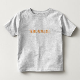 Orangenbriefe "Snuggles" Kleinkind T-shirt