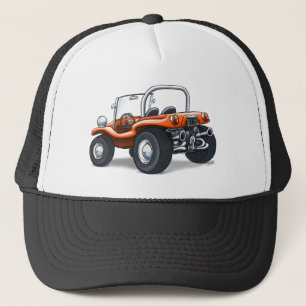 Orangendecke Buggy LKWhut Truckerkappe