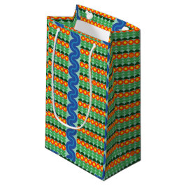 Orangene Blume - Kleine Geschenktüte
