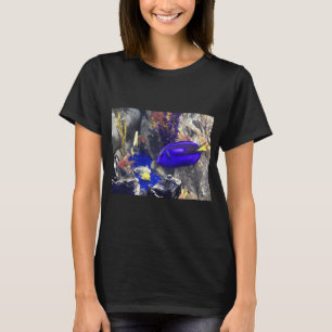 Orangene Dosensardinen Fisch in Wasser T-Shirt