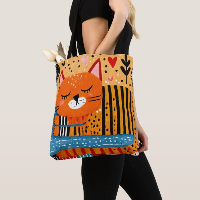 Orangene getigerte Katze  (Von Nahem)