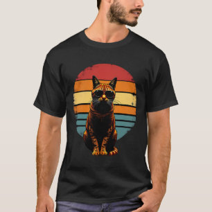 Orangene getigerte Katze T-Shirt