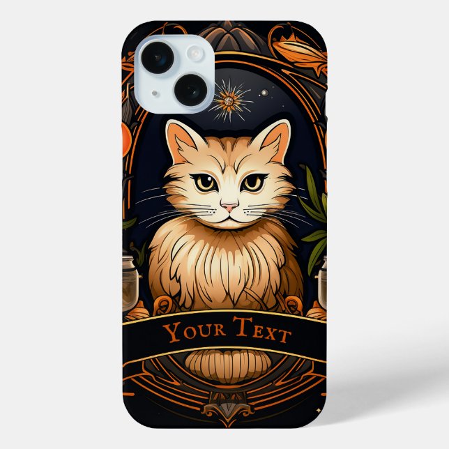 Orangene Katze Case-Mate iPhone Hülle (Rückseite)