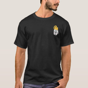 Orangene Katze Kaffee Niedlich T-Shirt