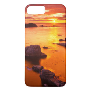 Orangene Meereslandschaft, Sonnenuntergang, Kalifo Case-Mate iPhone Hülle