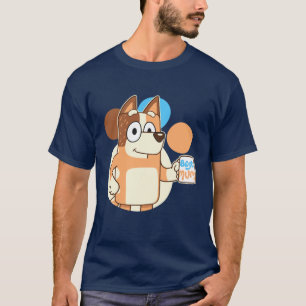 Orangene Mum-Familie vintage T-Shirt