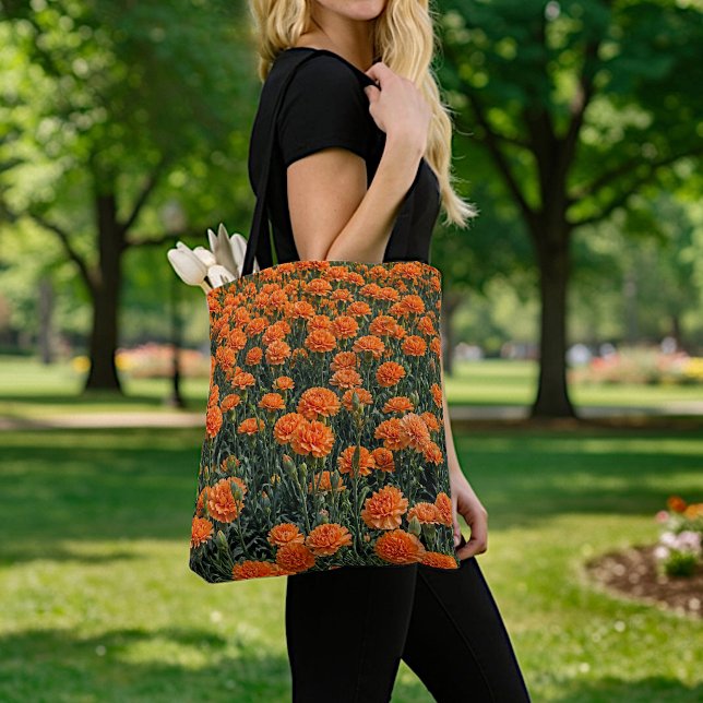 Orangene Nelken-Tasche (Von Creator hochgeladen)