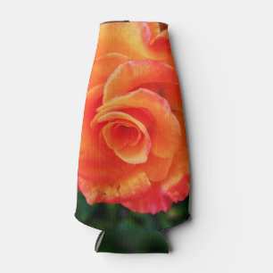 Orangene Rose Flaschenkühler