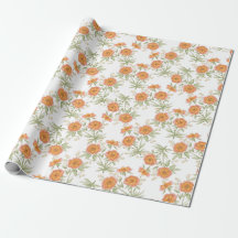 Orangene Rosen Hochzeit