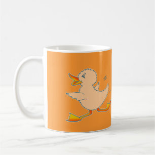 Orangenente-Tasse Tasse