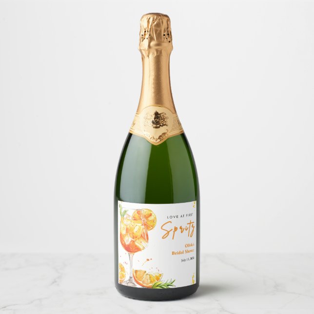 Orangener Cocktail Liebe auf den ersten Spritzer B (Vorderseite)