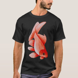Orangener Fisch - handgemalt mit Wasserfarbe. T-Shirt