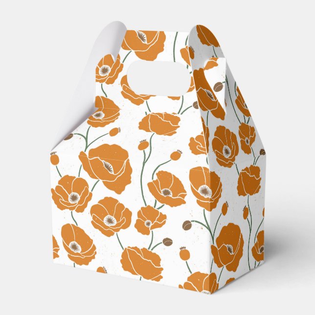 Orangenfeld Geschenkschachtel (Vorderseite)