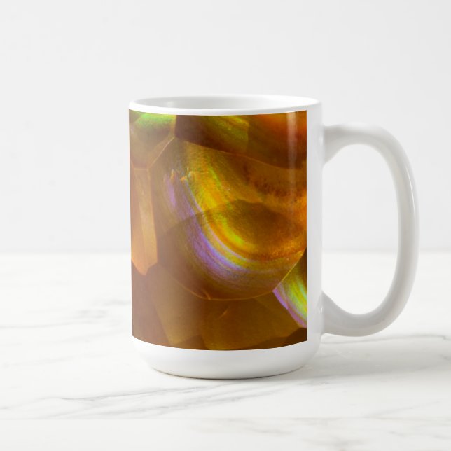 Orangenfeueropal Kaffeetasse (Rechts)