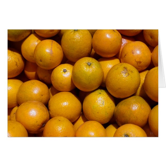 Orangenfrucht Florida Markt Orange (Vorderseite (Horizontal))