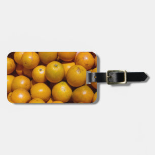 Orangenfrucht Florida Markt Orange Gepäckanhänger