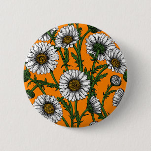 Orangenfrüchte Button